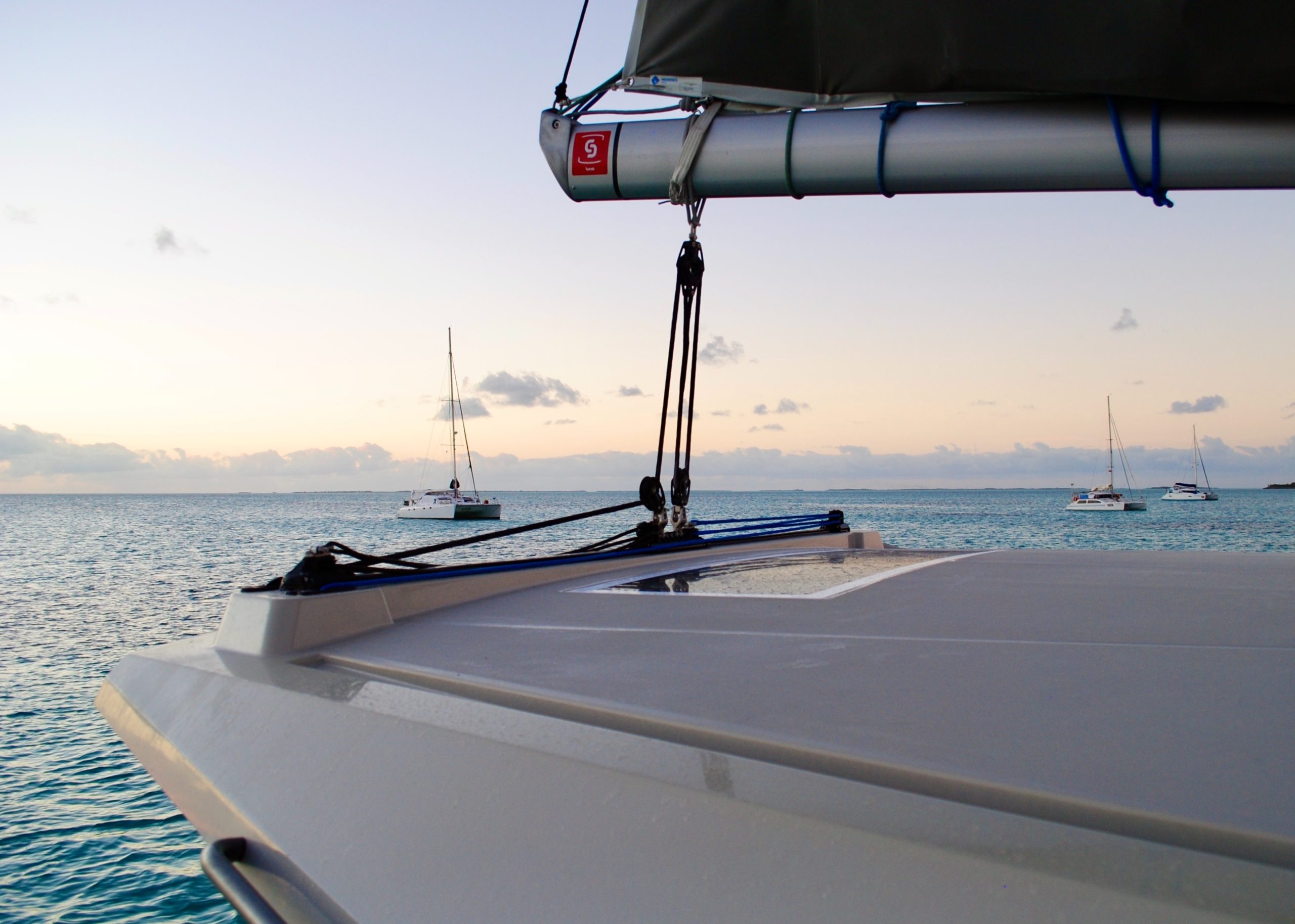 Réglage du chariot d’écoute de grand-voile (catamaran)